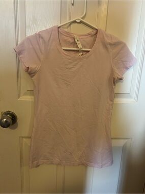 Lululemon Pink Short Sleeve Top